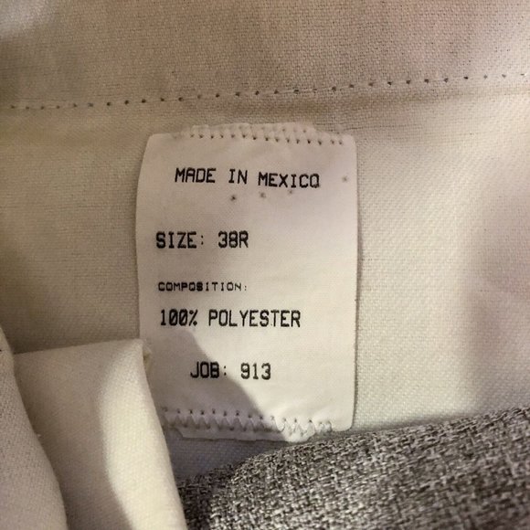 Vintage Dress Pants Mens 38R Used Brown Blend Textured - Picture 8 of 11